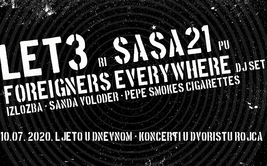 Ljeto u Dnevnom / Koncerti u dvorištu Rojca: TRIBE