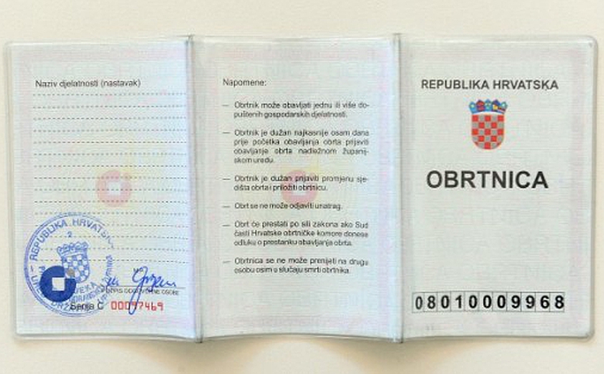 Kako otvoriti obrt